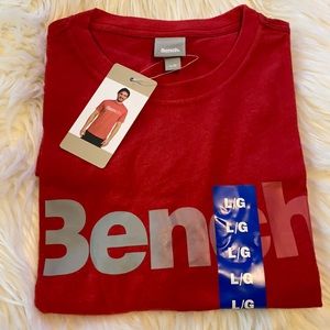 Brand New Red T-shirt from Bench. Size Large